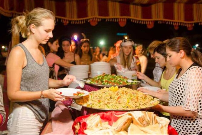 Desert Safari BBQ dinner, Camel ride & sandboarding from Dubai - The camel ride shows a quieter side of the desert