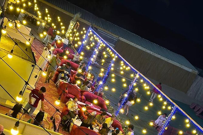 Desert Safari BBQ Dinner, Live Shows, ATV Bikes, Sandboarding - Belly dance, tanoura, and fire show