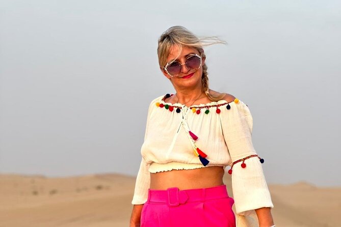 Desert Safari BBQ Dinner, Live Shows, ATV Bikes, Sandboarding - Red-sand dune bashing brings the main thrill