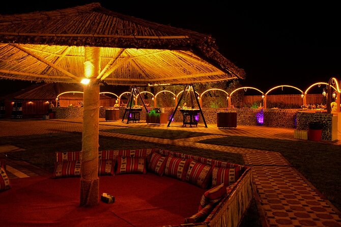Desert Safari, City Tour & Dhow Cruise in Marina Enjoy In Dubai - BBQ dinner, belly dancing and camp entertainment
