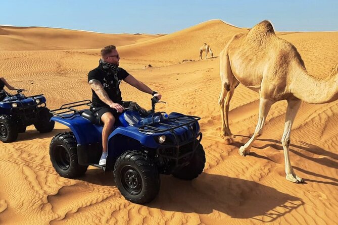 Desert Safari Dubai Experience with Dinner - Arabic coffee, tea, and drinks at camp
