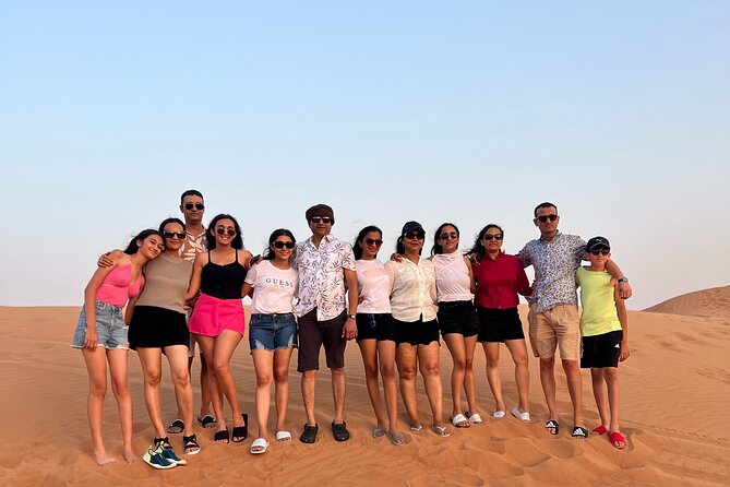 Desert Safari Dubai & Quad Bike with Dinner - Dune driving, camel riding and sandboarding