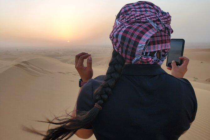 Desert Safari Dubai (VIP Package ) - Sunset over the sand