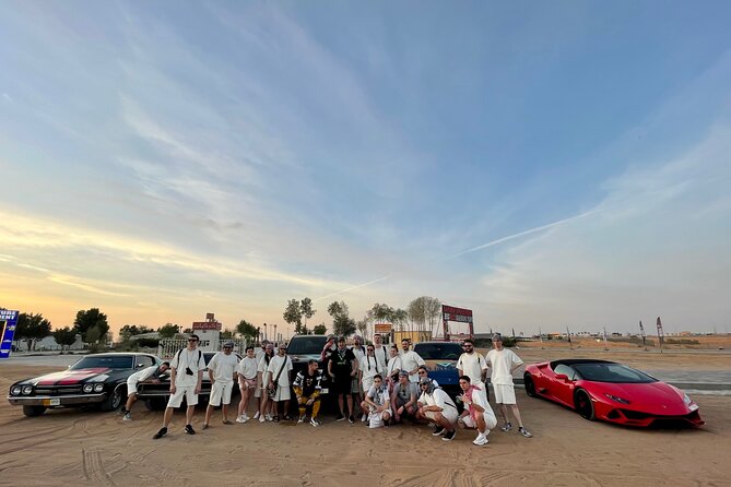 Desert Safari Dubai with BBQ - dinner, Sandboarding - Sunset photographs, sandboarding, and camel riding