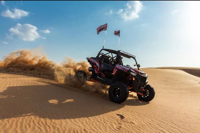 Desert Safari Dubai With High Speed Dune Buggy And Dinner in 5 Star Camp - From Palm Jumeirah pickup to the open desert