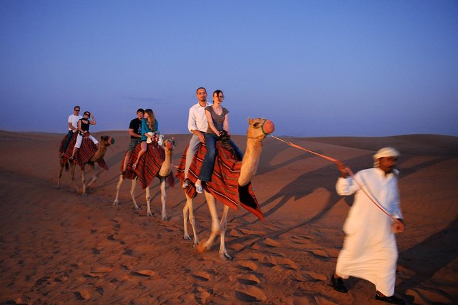 Desert Safari Experience - Arabian Safari - Arriving at the Bedouin-style camp