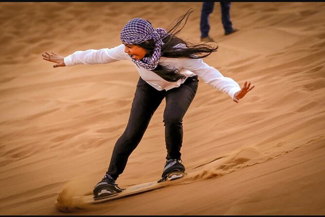 Desert Safari in 4x4 Car with BBQ Dinner and Belly Dance - High red dunes are the main event