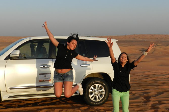 Desert safari in Dubai Red Dunes with BBQ VEG Dinner & Quad Bike - Leaving Dubai for Lahbab’s red dunes