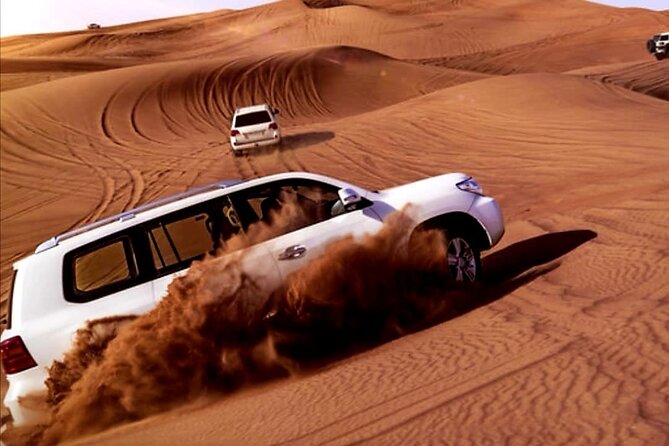 Desert Safari -Live Shows, BBQ Dinner, Dune Bashing and lot more. - Lahbab’s 30-minute dune-bashing ride