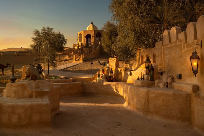 Desert Safari: Luxury Fortress Dinner, Camel Ride & Dune Bashing - The desert adventure begins around 3 p.m.