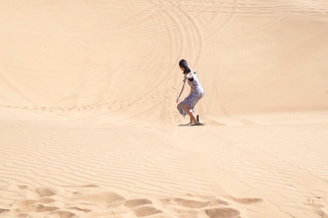 Desert Safari Morning with Camel Ride and Sand Boarding - A fast morning route into Dubai’s red dunes