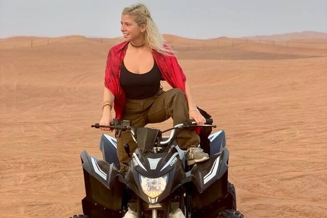Desert Safari Quad Bike Activity with Dinner in Dubai - The 25-minute quad-bike session