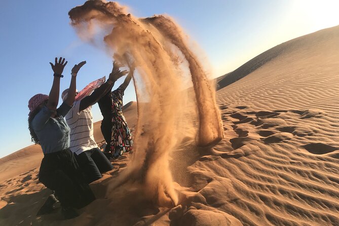 Desert Safari Red Dunes Adventure - Camel riding is brief but useful for first-timers