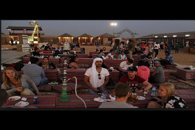 Desert Safari Tour, 6 Hour Fun, Family & Friends, Camel Ride & Dinner Included - BBQ dinner with three kinds of entertainment