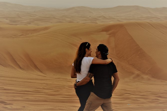 Desert Safari Tour, Quad Bike with BBQ Dinner & Show from Dubai - BBQ dinner beneath the evening sky