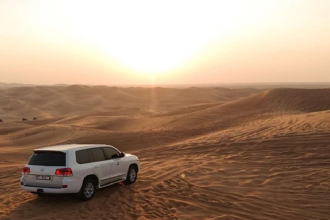 Desert Safari With Bab Al Shams Dinner - Sunset above the dunes