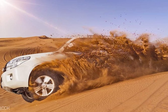 Desert Safari With BBQ Dinner, Quad Ride And And Sand-boarding - From Dubai streets to Lahbab’s red dunes