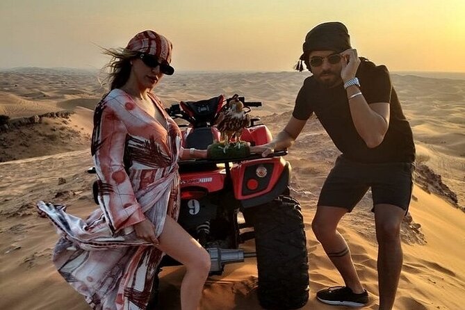 Desert Safari With BBQ Dinner, Quad Ride And And Sand-boarding - The Al Awir camp and its Arabic welcome
