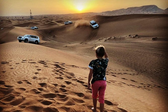 Desert Safari With BBQ Dinner, Quad Ride And And Sand-boarding - Three stage shows under the open sky