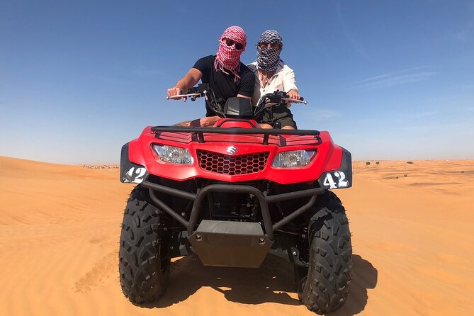 Desert Safari with Quad Bike, 4x4 Dune Bashing and Camel Ride - Key points to know before booking