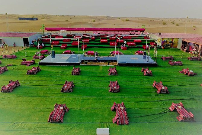 Desert Safari with Quad Bike, 4x4 Dune Bashing and Camel Ride - Barbecue dinner, drinks, and evening shows
