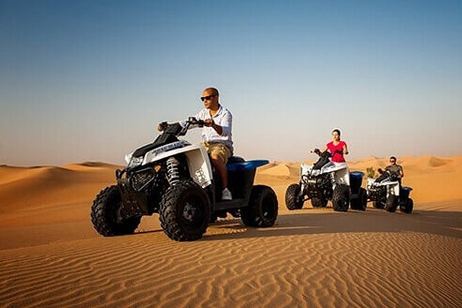 Desert Safari with Quad Bike Ride in Red Dunes - Capture Desert Tourism and the dune-bashing run