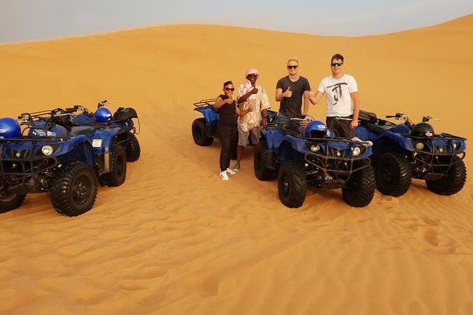 Desert Thrills: Evening Safari with Quad Bike & Camp Activities - BBQ dinner and live performances