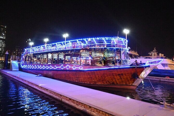 Dhow Cruise at Dubai Marina with Dinner - Key points to know before booking
