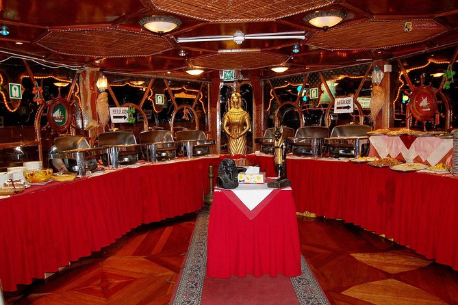 Dhow Cruise Dinner with Entertainment - Boarding the wooden dhow