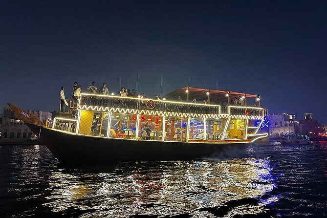 Dhow Cruise with Dinner and Live Entertainment at Dubai Al Seef - Tanura dancing and the puppet show