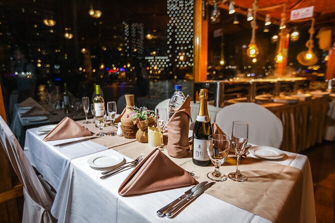 Dinner Cruise in Dubai Marina onboard Alexandra Dhow - Timing your cruise for sunset and city lights