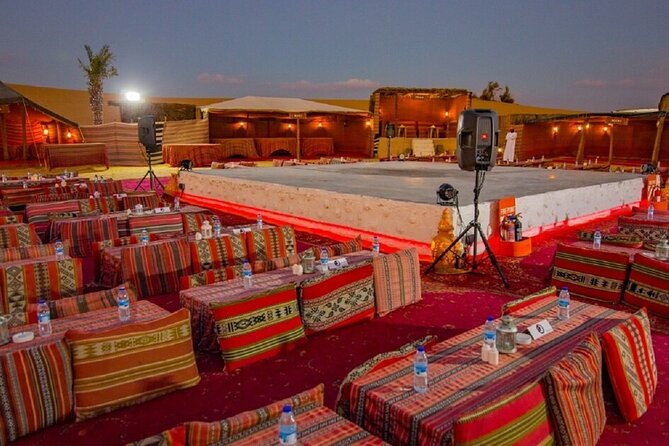 Dinner In Dubai Desert - BBQ buffet dinner and three live shows