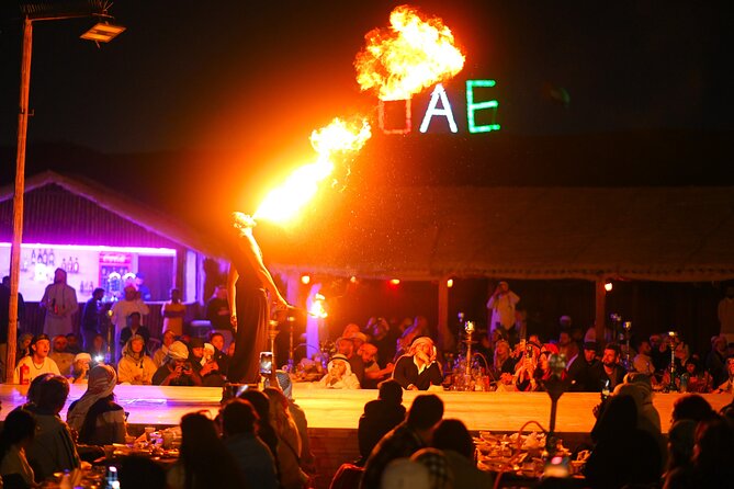 Dinner in the Desert with Traditional Show & Optional Activities - Guides can make or break the evening