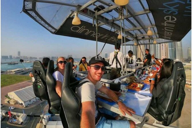 Dinner In The Sky at Dubai Marina with Optional Transfers - What the 90-minute sitting feels like