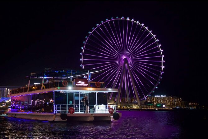 Dubai: 1-Hour Ain Boat Cruise - Dubai Marina from the water, not the pavement