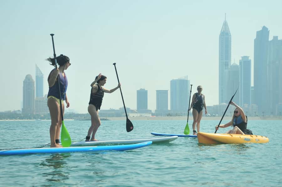 Dubai: 1-hour Kayaking or Stand Up Paddle at Dukes The Palm - Key points before you book