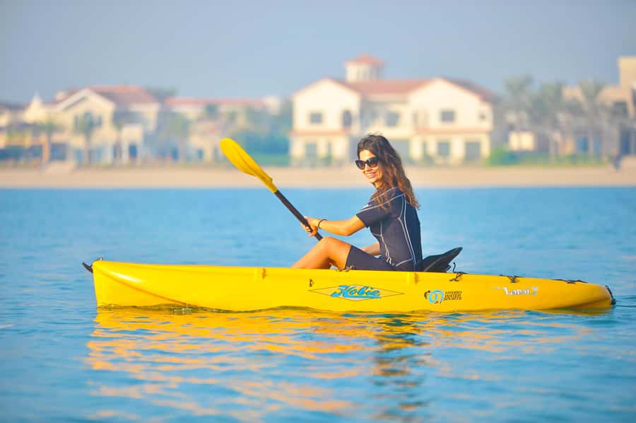 Dubai: 1-hour Kayaking or Stand Up Paddle at Dukes The Palm - What you can see from the water