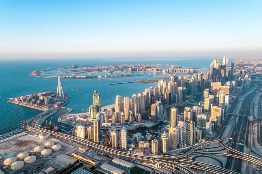 Dubai: 17-Minute Helicopter Tour over Palm Jumeirah - Mall of the Emirates and Dubai Mall from above