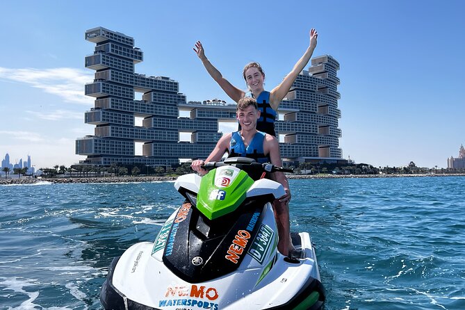 Dubai 1h Jet Ski, Burj Al Arab, Atlantis, Ice Cream, Photo, Video - Riding toward Burj Al Arab and Atlantis
