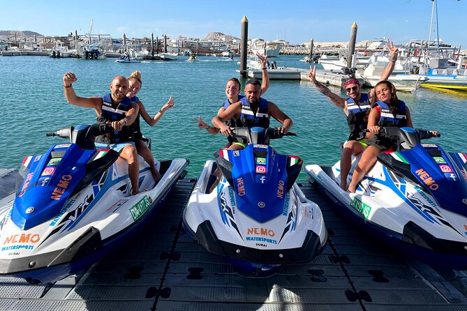 Dubai 1h Jet Ski, Burj Al Arab, Atlantis, Ice Cream, Photo, Video - The safety briefing and getting on the water