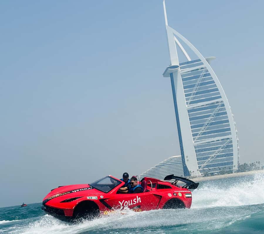 Dubai: 30-Minute Jet Car Tour of Burj Al Arab with Ice Cream - Starting at Fishing Harbor 3 near Burj Al Arab