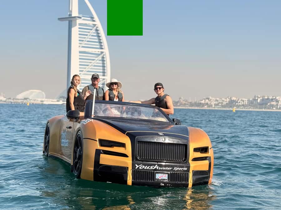 Dubai: 30-Minute Jet Car Tour of Burj Al Arab with Ice Cream - Should you book the Dubai jet car tour?