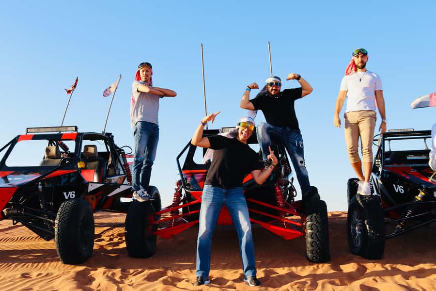 Dubai: 3000cc V6 Dune Buggy & Sandboarding -Private Tour - One hour behind your own wheel