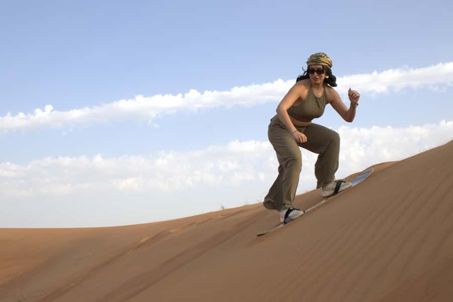 Dubai: 3000cc V6 Dune Buggy & Sandboarding -Private Tour - Sandboarding without an extra charge