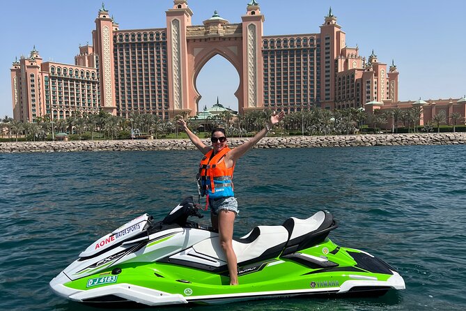 Dubai: 60Min Jet Ski To Burj Al Arab, Atlantis The Palm - Photos and videos without risking your phone