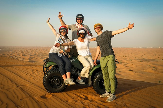 Dubai: Adventure Quad Bike Safari, Camel Ride & Refreshments - Key points to know before booking