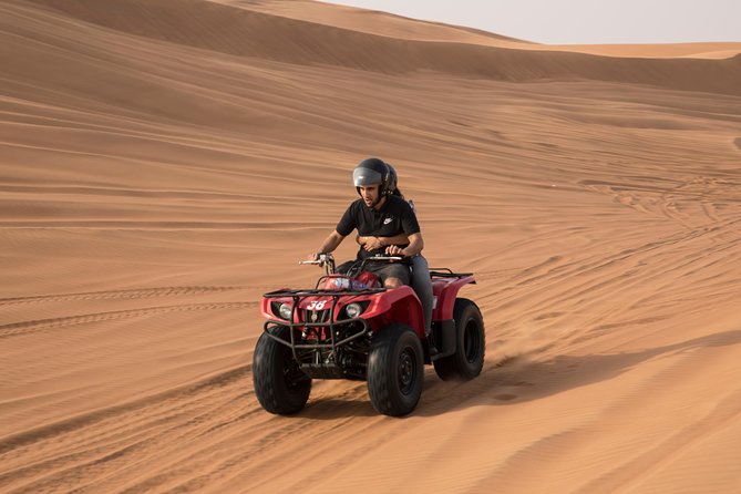 Dubai: Adventure Quad Bike Safari, Camel Ride & Refreshments - Tea, dates, and a cool tent