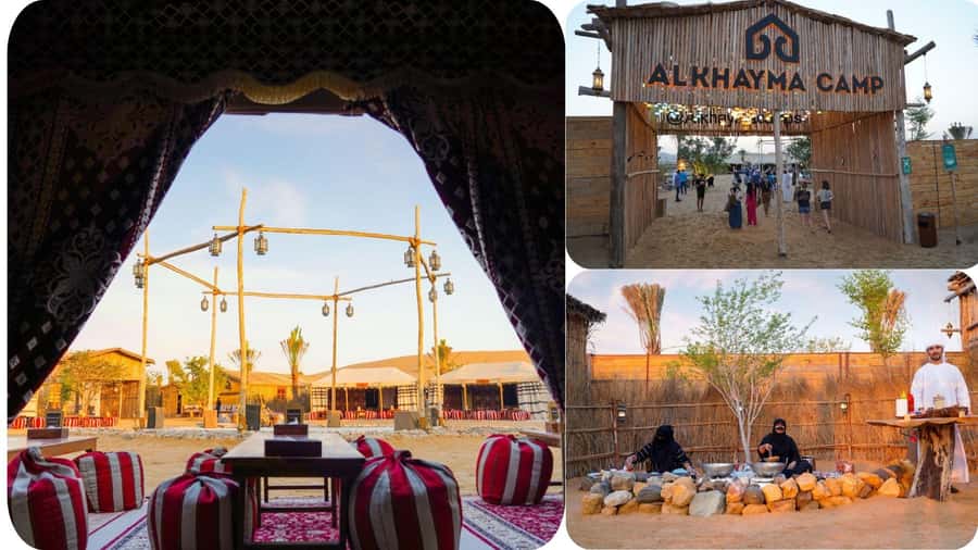 Dubai: Al Khayma Camp Experience with BBQ Dinner - Hotel pickup and the ride to the red dunes