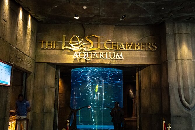 Dubai Aladdin Adventure with entry view the palm and Atlantis - Lost Chambers Aquarium at Atlantis