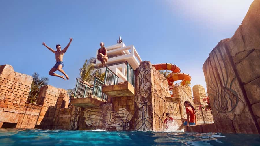 Dubai: Aquaventure World AquaXpress Fast-Pass Only - The tower slides are where the pass earns its keep